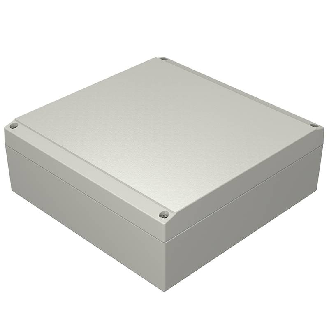 Coffret Aluform, IP66, RAL 7038, 200 x 200 x 72 mm (HxLxP)-Lire la description
