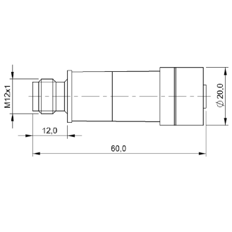 Boîtier adaptation de signal, M12/M12-Lire la description