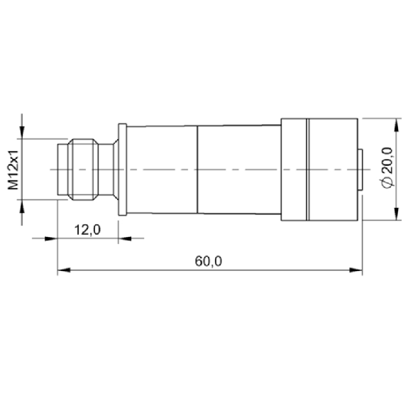 Boîtier adaptation de signal, M12/M12-Lire la description