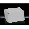 Coffret - couvercle gris 130x94x57mm (LxHxP)
