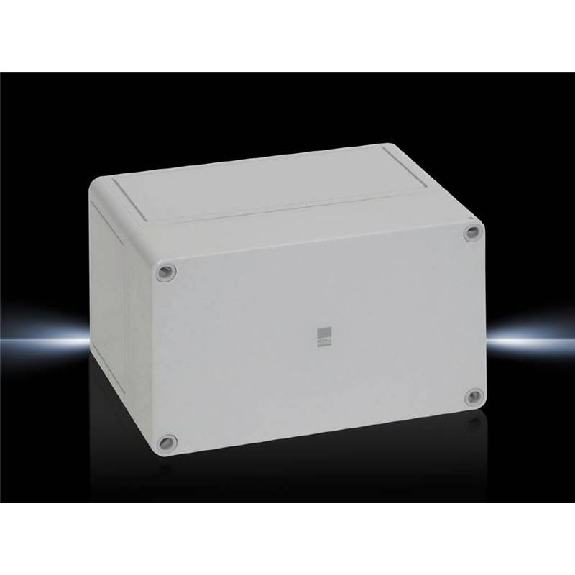 Coffret - couvercle gris 130x94x57mm (LxHxP) Coffret - couvercle gris 130x94x57mm (LxHxP)-Lire la description