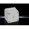 Coffret - couvercle gris 65x65x57mm (LxHxP)