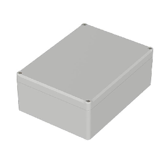 Boîtier, ABS, IP65, Gris clair, 200 x 150 x 77 mm-Lire la description