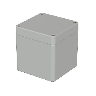 Boîtier, ABS, IP66, Gris clair, 82 x 80 x 85 mm-Lire la description
