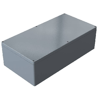 Coffret Alu std, IP66, RAL 7001, 310x600x181mm-Lire la description
