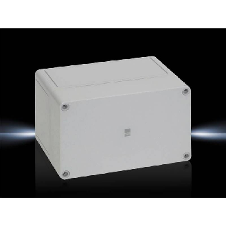 Coffret - couvercle gris 180x110x111mm (LxHxP)-Lire la description