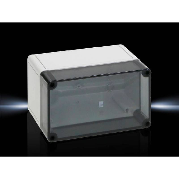 Coffret - couvercle transparent 180x110x111mm (LxHxP) Coffret - couvercle transparent 180x110x111mm (LxHxP)-Lire la description