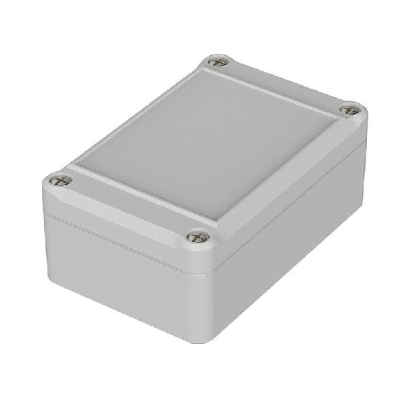 Boîtier, ABS, IP65, Gris clair, 98 x 64 x 38 mm-Lire la description