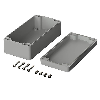 Boîtier, polycarbonate, IP66, Gris clair, 160 x 80 x 55 mm