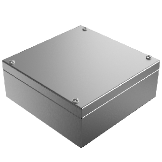 Boîtier Standard inox 304, 200x200x81mm (HxLxP), IP66-Lire la description