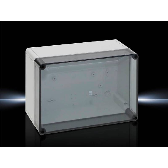 Coffret - couvercle transparent 254x180x111mm (LxHxP)-Lire la description