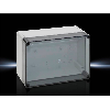 Coffret - couvercle transparent 254x180x111mm (LxHxP)