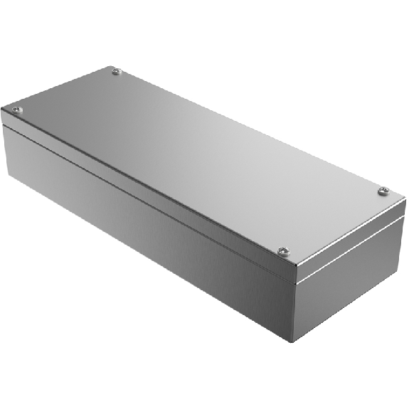 Boîtier Standard inox 304, 400x150x81mm (HxLxP), IP66-Lire la description