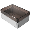 Boîtier, Thermoplastique PS, IP66, RAL 7035, 180 x 254 x 111 mm
