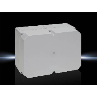 Coffret - couvercle gris 360x254x165mm (LxHxP)-Lire la description