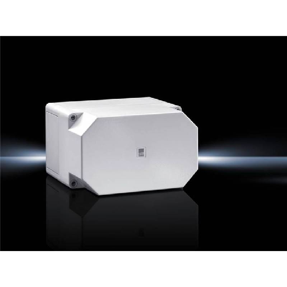 Coffret - couvercle gris 180x110x165mm (LxHxP) Coffret - couvercle gris 180x110x165mm (LxHxP)-Lire la description