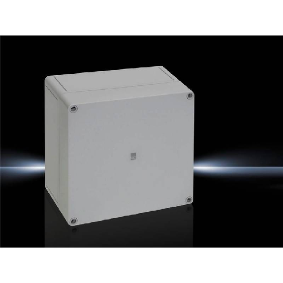 Coffret - couvercle gris 182x180x111mm (LxHxP)-Lire la description