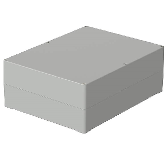Boîtier, polycarbonate, IP66, Gris clair, 300 x 230 x 110 mm-Lire la description