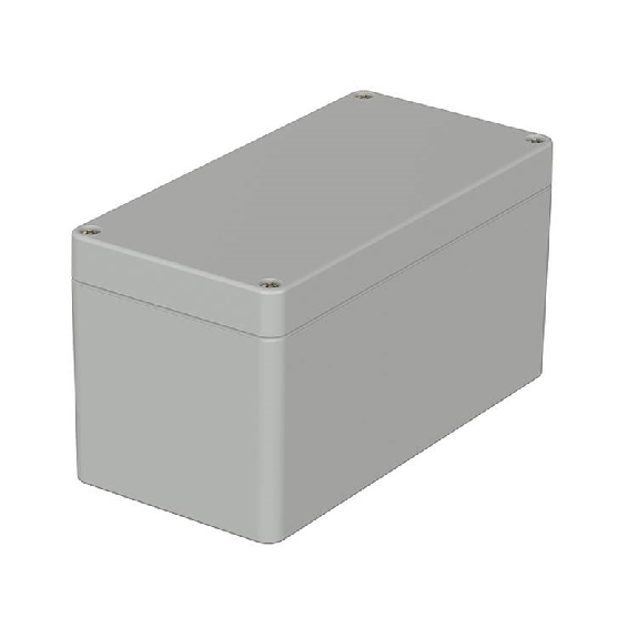 Boîtier, ABS, IP66, Gris clair, 160 x 80 x 85 mm Boîtier, ABS, IP66, Gris clair, 160 x 80 x 85 mm-Lire la description