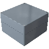 Coffret Polyester std, IP66, RAL 7000, 250x255x161mm (HxLxP)