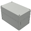 Boîtier, Thermoplastique PS, IP66, RAL 7035, 110 x 180 x 111 mm