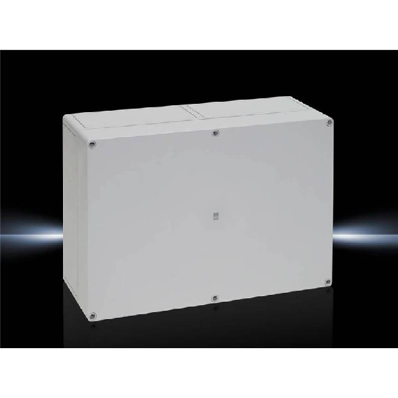 Coffret - couvercle gris 360x254x111mm (LxHxP) Coffret - couvercle gris 360x254x111mm (LxHxP)-Lire la description