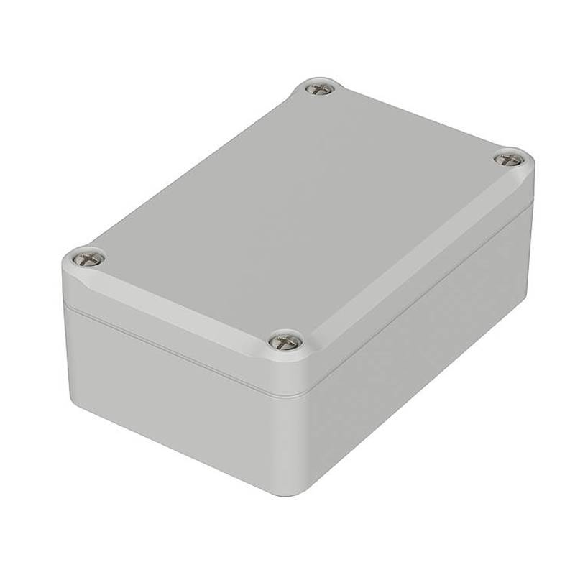 Boîtier, ABS, IP65, Gris clair, 68 x 64 x 38 mm Boîtier, ABS, IP65, Gris clair, 68 x 64 x 38 mm-Lire la description