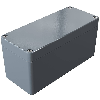 Coffret Alu std, IP66, RAL 7001, 230x100x111mm (HxLxP)