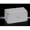 Coffret - couvercle gris 180x94x81mm (LxHxP)