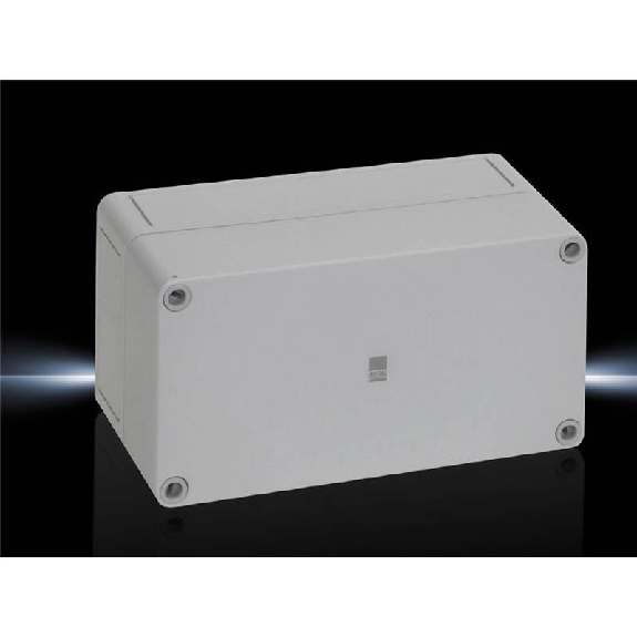 Coffret - couvercle gris 180x94x81mm (LxHxP)-Lire la description