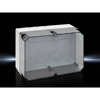 Coffret - couvercle transparent 360x254x165mm (LxHxP)-Lire la description