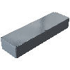 Coffret Alu std, IP66, RAL 7001, 160x560x91mm (HxLxP)