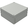 Boîtier, Thermoplastique PS, IP66, RAL 7035, 180 x 182 x 90 mm
