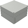 Boîtier, Thermoplastique PS, IP66, RAL 7035, 180 x 182 x 111 mm