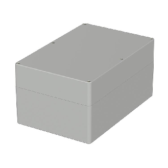 Boîtier, polycarbonate, IP66, Gris clair, 240.3 x 160.3 x 120 mm-Lire la description