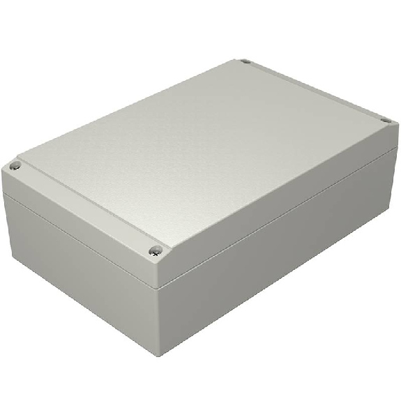 Coffret Aluform, IP66, RAL 7038, 140 x 220 x 72 mm (HxLxP)-Lire la description