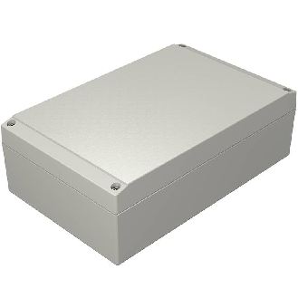 Coffret Aluform, IP66, RAL 7038, 140 x 220 x 72 mm (HxLxP)-Lire la description