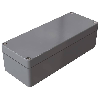 Coffret Polyester std, IP66, RAL 7000, 75x190x56mm (HxLxP)