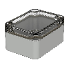 Boîtier, polycarbonate, IP66, Gris clair, 65 x 50 x 35 mm