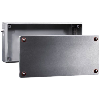 Coffret Ex avec couvercle vissé, en acier inoxydable AISI 304 (1.4301), 200x200x80mm