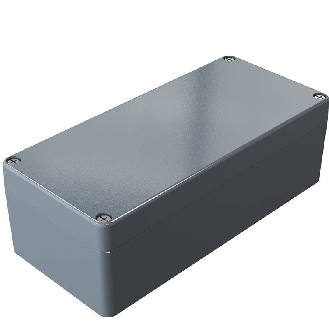 Coffret Alu brut, IP66, 80x175x57mm (HxLxP)-Lire la description