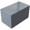 Coffret Alu std, IP66, RAL 7001, 400x230x225mm (HxLxP)