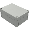 Boîtier, Thermoplastique PS, IP66, RAL 7035, 94 x 130 x 57 mm