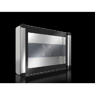 Coffret de commande -AX-acier-L650 H450 P155-pour écran TFT-IP65-Lire la description