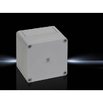 Coffret - couvercle gris 110x110x90mm (LxHxP)-Lire la description