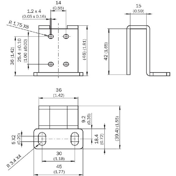 Boîtier de protection inox pour série W4S-3, W8, W100, G6-Lire la description