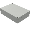 Boîtier, Thermoplastique PS, IP66, RAL 7035, 180 x 254 x 63 mm