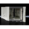 Coffret EL 19, 3 parties 9U, IP54 600x478x673mm (LxHxP)"