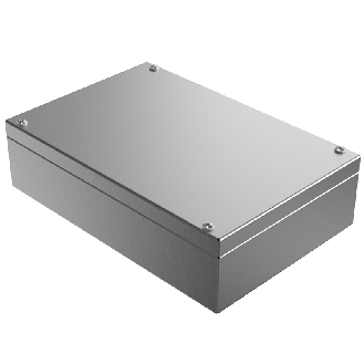 Boîtier Standard inox 304, 300x200x121mm (HxLxP), IP66-Lire la description