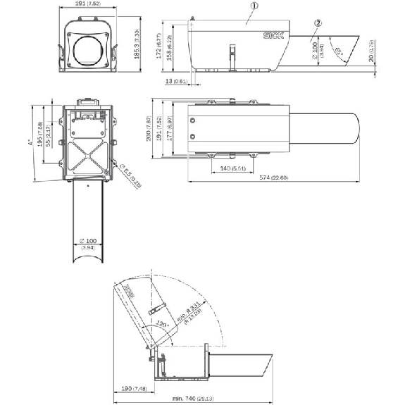 Boîtier de protection Heavy-Duty avec vitre frontale Boîtier de protection Heavy-Duty avec vitre frontale-Lire la description